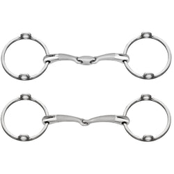 Sprenger Satinox Gag Bit Single/Double Jointed Lozenge Ergonomic Poll Pressure