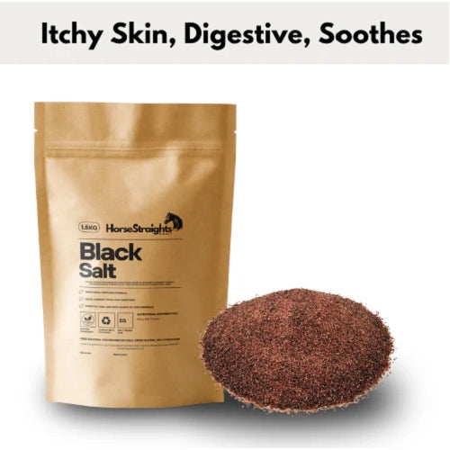 Horse Straights Direct Black Salt Soothes Itchy Skin Digestion Health Supplement