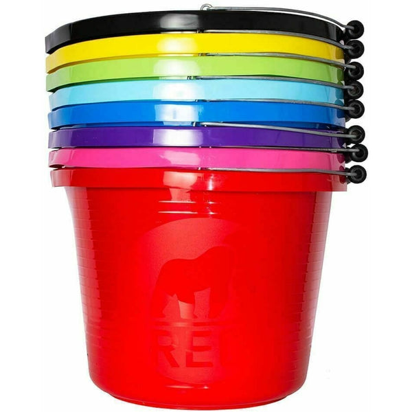 Faulks and Cox Red Gorilla Premium Bucket 15 Litre Extra Strong Horse Feed Water