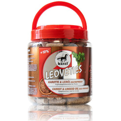Leovet Leoveties Horse Treats Carrot and Cold-Pressed Linseed Healthy Reward 1.1kg