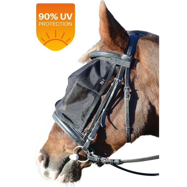Hy Equestrian Riding Fly Mask Half Mask Eye Shield Protective UV Exercise Mask