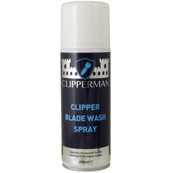 Clipperman Clipper Blade Wash Spray Clean Trimmer Clipper Hygienic 200ml CLP0075