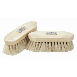 LeMieux Heritage Wood Soft Finishing Brush Natural Bristles Enhance Coat Shine SALE