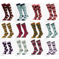 LeMieux Fluffies Heart Star Stripe Cosy Soft Warm Fluffy Winter Kids Socks