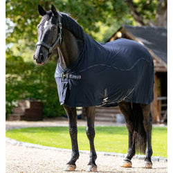 LeMieux Arika Air-Tek Wicking Muscle Cooler Post Exercise Sheet Navy/Black 2026