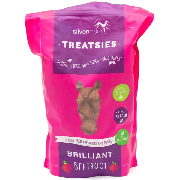 Silvermoor Treatsies Horse Treats Turmeric Unicorn Chamomile Beetroot Grass 1kg