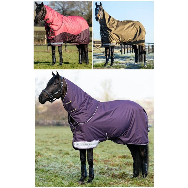 LeMieux Arika Ripstop 200g Mediumweight 600d Turnout Rug + Hood Alpine 4'9'-7'3'