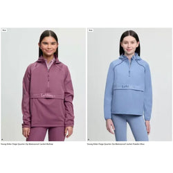 LeMieux Young Rider Paige Quarter Zip Waterprof Kids Teen Girls Riding Coat 7-14
