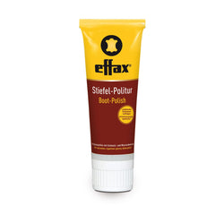 Effax Black Boot Polish With Integrated Sponge Rejouvinating High Shine 75ml