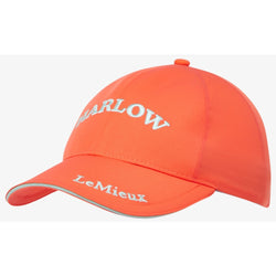 LeMieux Harlow Cap Coral Crush Young Rider Cross Back Baseball Hat Kids Teens