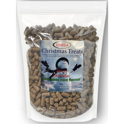 Omega Equine Christmas Treats Horse and Pony Titbits Chocolate and Mint Flavour 4kg