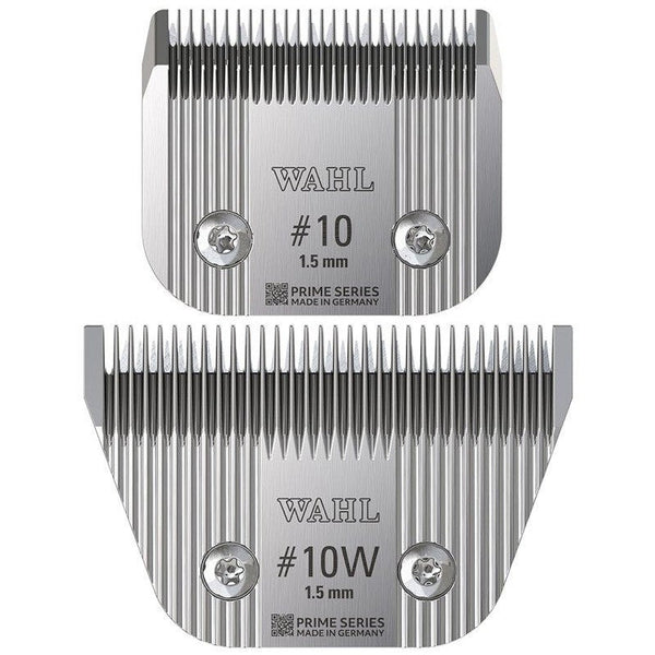 WAHL Prime Series Blade Set Durable Supera and KMC+ 10 10W Blades Standard 1.5mm
