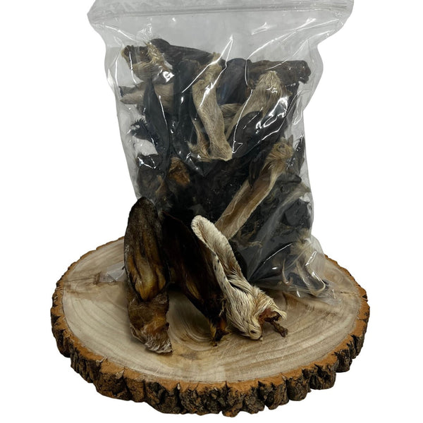 Nova Paddock Farm Hairy Lamb Ears 100% Natural Healthy Dog Chew Treat 1kg Bag