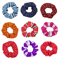 Supreme Products Show Scrunchie Hair Accessories All Colours Spot/Stripe/Diamond