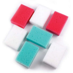 Lincoln Economy Tack Cleaning Horse Bathing Sponge Pack of 7 Assorted Colours