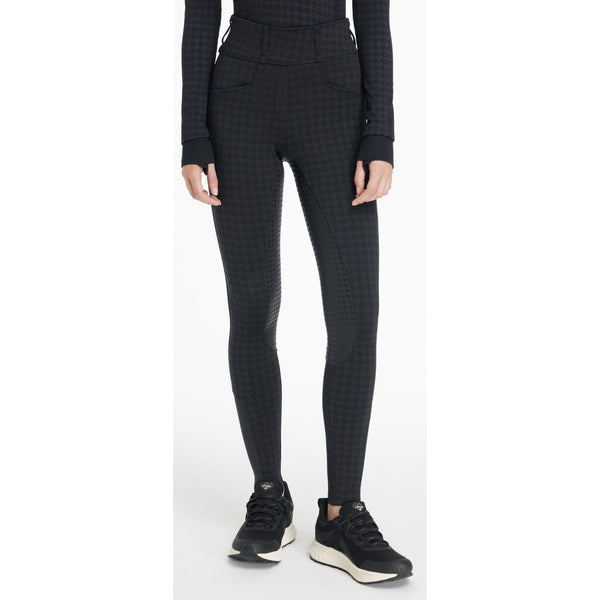 LeMieux Aspen Houndstooth Bregging High Waist Ladies Full Seat Breeches Joddings
