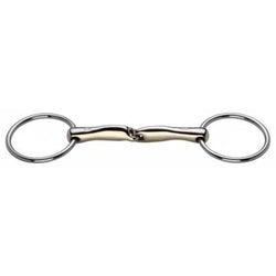 Sprenger Novocontact Loose Ring Snaffle Single Jointed 14mm Sensogan 40541