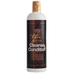 NAF Sheer Luxe Leather Cleanse and Condition Deep Cleansing Natural Finish 500ml