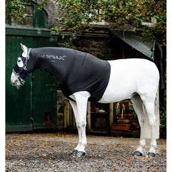 Horseware Rambo Slinky Hood AntiRub Lycra Neck Cover Bib Chest Guard Black XS-XL