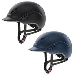 Uvex Kiddox Matt Childrens Kids Mini Junior Riding Hat Black/Navy XXXS-S 49-54cm