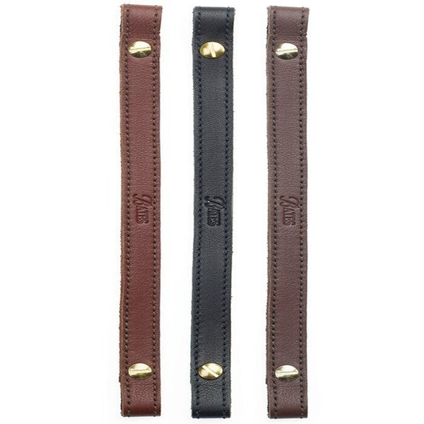 Bates Steady Grip Leather Balance Safety Security SaddleStrap Black/Brown/Havana