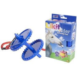 Likit Holder Hanging Swinging Horse and Pony Stable Toy on Rope Lick Enrichment