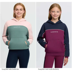 LeMieux Young Rider Sadie Hoodie Kids Teens Sweatshirt Oversized Jumper Age 7-14