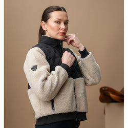 Horseware AA Alessandro Albanese Lorenza Zip Through Heavy Borg Fleece Jacket