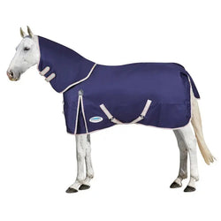 WeatherBeeta ComFiTec Essential Detach-A-Neck Medium Weight 220g Turnout Rug 6'3" SALE