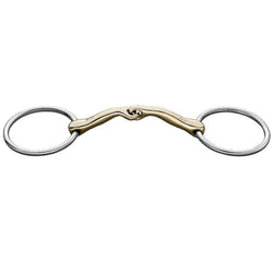 Sprenger KK Snaffle Balkenhol Single Jointed 14mm Loose Ring Bit Sensogan 40513