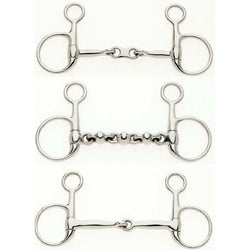 Lorina Filet Baucher French Link/Waterford/Single Jointed Hanging Cheek Snaffle