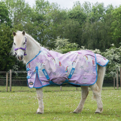 Gallop Ponie Pegacorn Duraproof Lightweight 0g Pony TurnoutRug Rainsheet 3'6-5'3