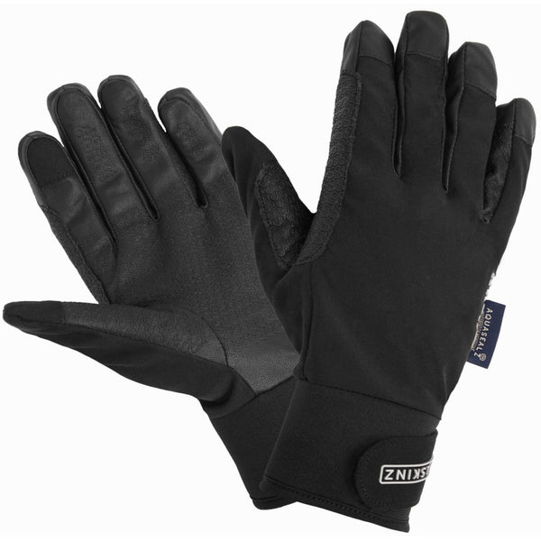LeMieux Sealskinz Waterproof Gloves Aquasealz Silicone Grip Warm Thermal Fleece
