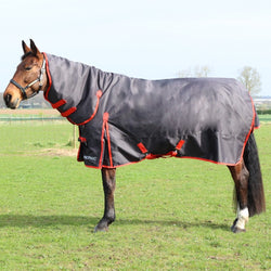 Hy Equestrian HyCONIC 200g 600D Combi Combo All in One Turnout Grey Rug 4'6-7'3'
