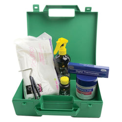 Lincoln First Aid Kit With Poultice Thermometer Antibac Spray Powder and Ointment