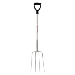 Faulks and Cox Red Gorilla Pro Fork With D Handle Lightweight 4 Prong Manure Fork