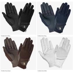 LeMieux Pro Mesh Gloves Performance Premium Anti-Slip Soft Feel Double Grip Aid