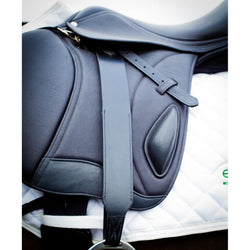EcoRider Ultra Balance Stirrup Leathers GP/Dressage Wide SoftLeather Black/Brown