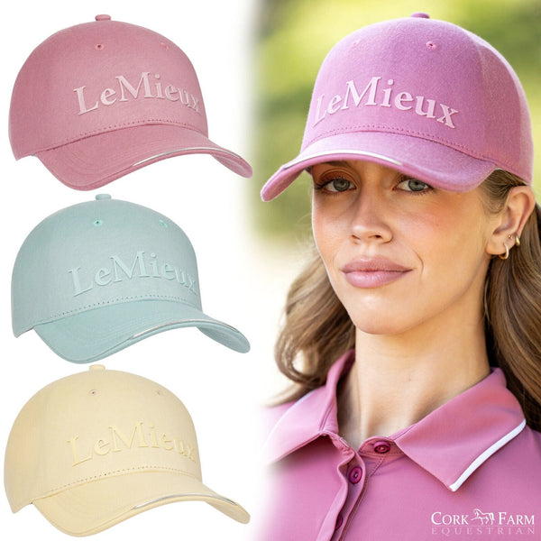 LeMieux Lara Baseball Cap Unisex Breathable Lightweight Adjustable Summer 2025