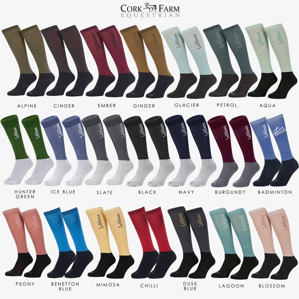 LeMieux Competition Socks Ultra Close Contact Technical Cotton Twin Pack Adults