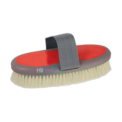Hy Equestrian Hy Sport Active Goat Hair Body Brush Soft Touch Equine Grooming