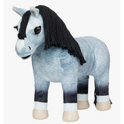 LeMieux Toy Pony Storm Blue Roan White Socks Soft Kids Mini Play Horse Plushie