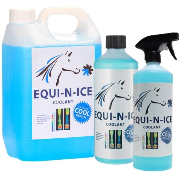 Equi-N-Ice Cooling Therapy Recharging Coolant and Bandages Tendon/Healing/Injury