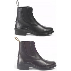 Brogini Tivoli Adults Short Leather Riding Jodhpur Boots Brown/Black UK 3.5-11