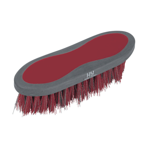 Hy Equestrian Hy Sport Active Dandy Brush SoftTouch Stiff Bristle Grooming Brush