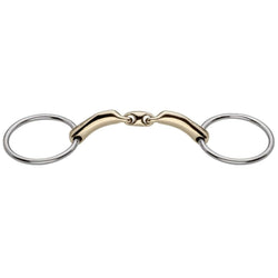 Sprenger Novocontact 14mm Loose Ring Snaffle Double Jointed Bit Sensogan 40455