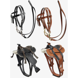 LeMieux Toy Pony Western Saddle Bridle Real Leather Kids Mini Play Horse Tack