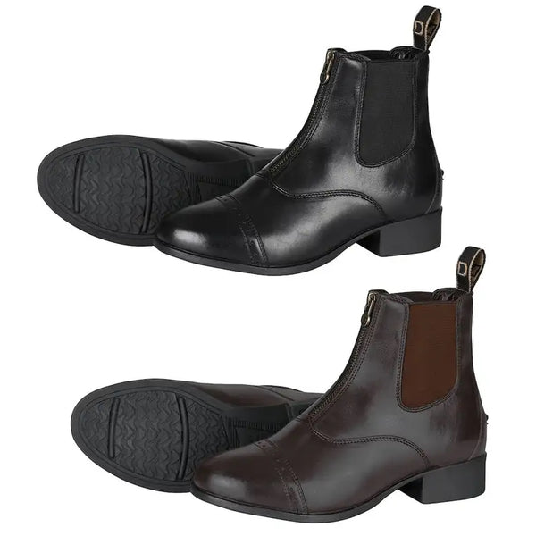 Dublin Foundation Zip Paddock Boots II Full Grain Leather Short Riding Boots