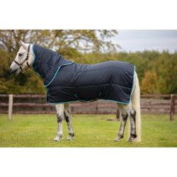 Horseware Amigo Insulator Pony Plus Rug + Hood Combo Medium 200g Navy 3'9'-5'9'