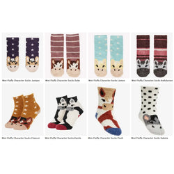 LeMieux Mini Fluffy Character Socks Kids Warm Sock Chancer Dakota Flash Razzle
